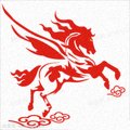 51今日大瓜网站Logo - 蓝色扁平化设计风格图标